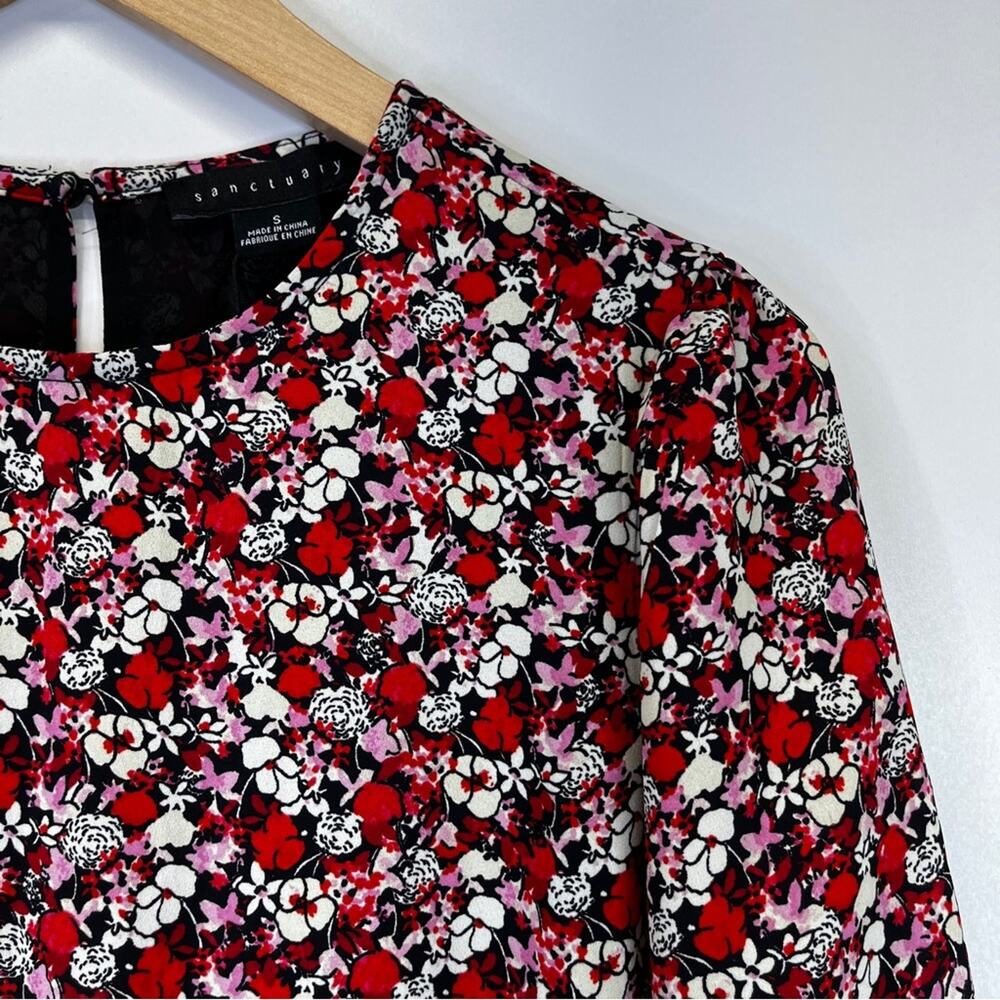 Sanctuary tiered floral mini dress - XXL - Picture 4 of 11